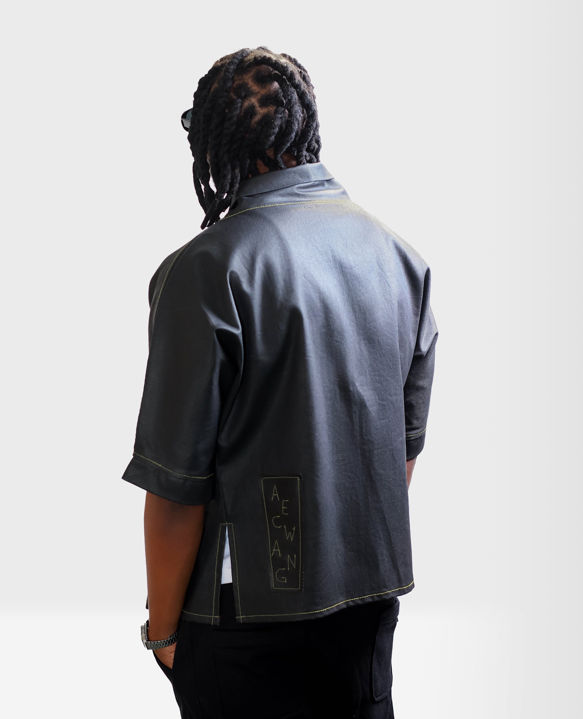 Aec Wang - Wax Denim Kimono