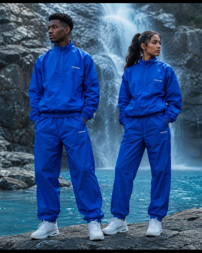 EARTHLING - royal blue tracksuit