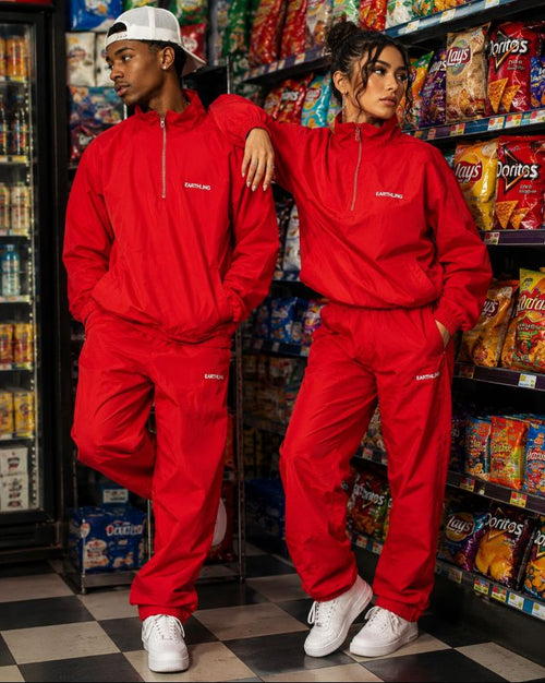 EARTHLING - red tracksuit
